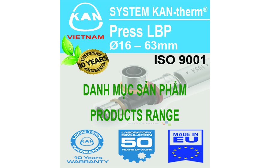 Bảng báo giá ống nhựa phức hợp đa lớp PE-Xc/Al/PE-Xc, nhập khẩu EU | KAN-therm®