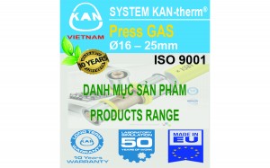 Bảng báo giá  ống nhựa phức hợp đa lớp PE-RT/Al/PE-RT, cho hệ thống Gas trung tâm, nhập khẩu EU | KAN-therm®