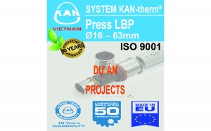 Dự án sử dụng ống nhựa phức hợp đa lớp PE-Xc/Al/PE-Xc nhập khẩu EU | KAN-therm®