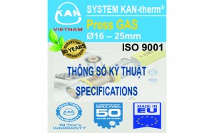 Thông số kỹ thuật ống nhựa phức hợp đa lớp PE-Xc/Al/PE-Xc nhập khẩu EU | KAN-therm®
