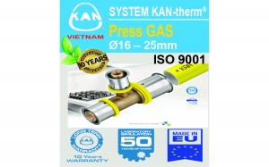 Ống nhựa phức hợp đa lớp PE-RT/Al/PE-RT cho hệ thống GAS | KAN-therm®