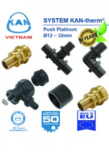 Ống nhựa phức hợp PE-Xc/Al/PE-HD, nhập khẩu EU, sản xuất tại GERMANY & POLAND